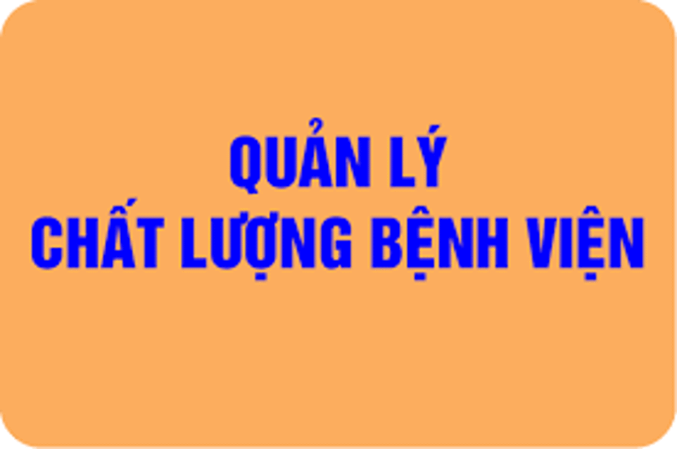 Chất lượng bệnh viện